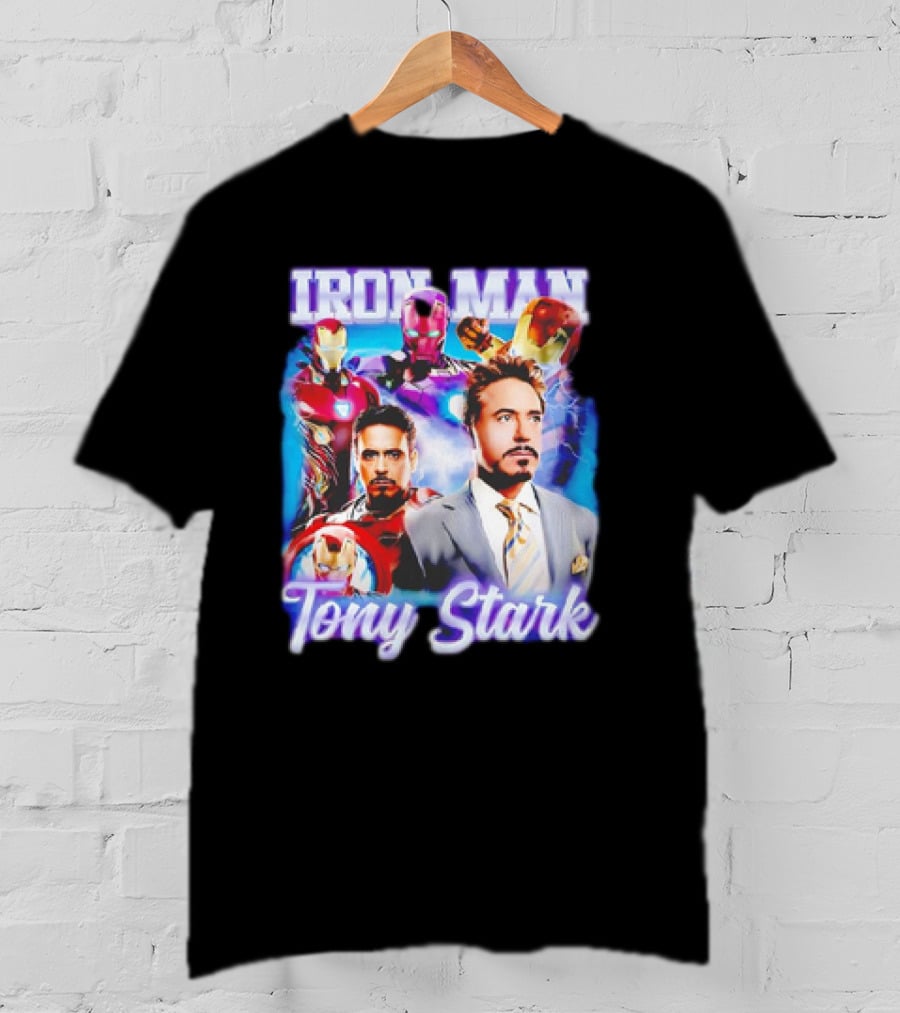 Iron Man Tony Stark Marvel Studio T-Shirt
