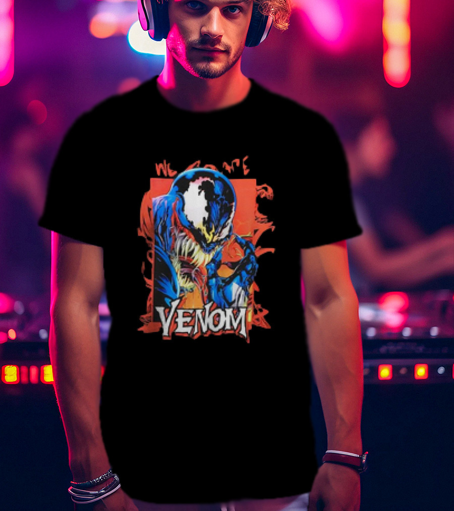 Marvel We Are Venom Featuring Iconic Venom T-Shirt
