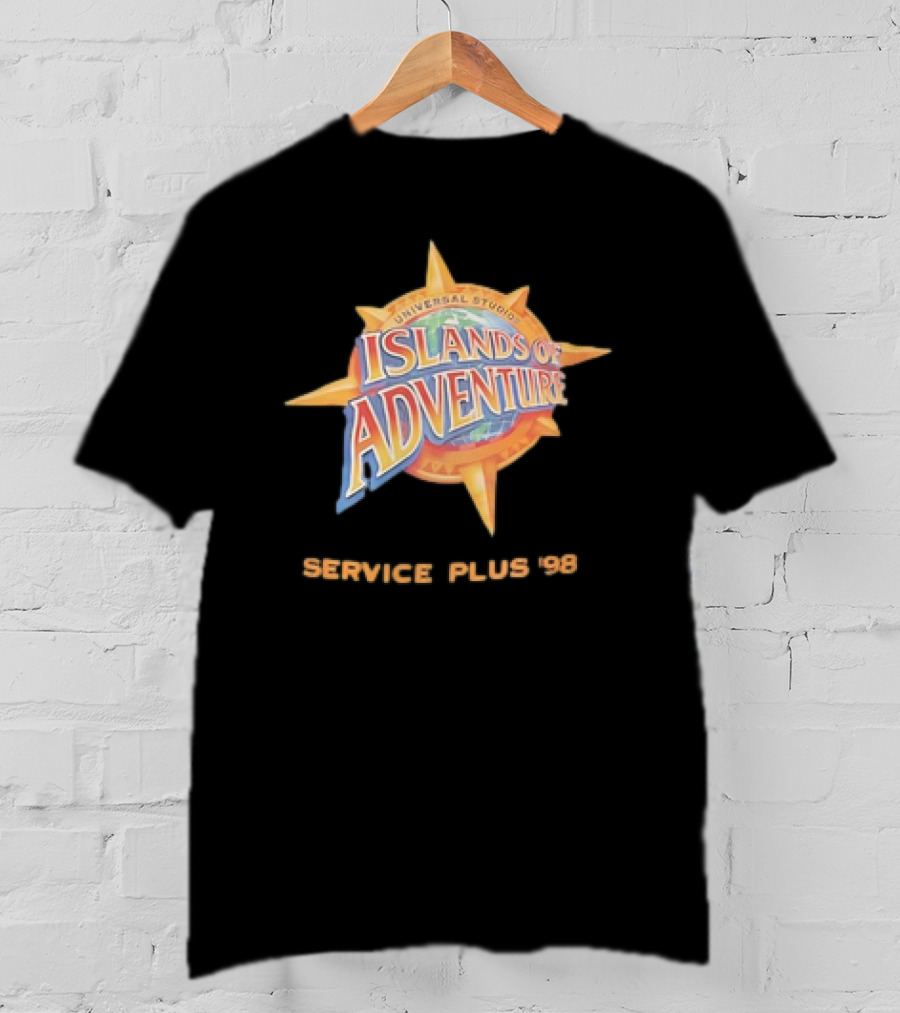 Universal Studios Islands Of Adventure Service Plus ’98 T-Shirt
