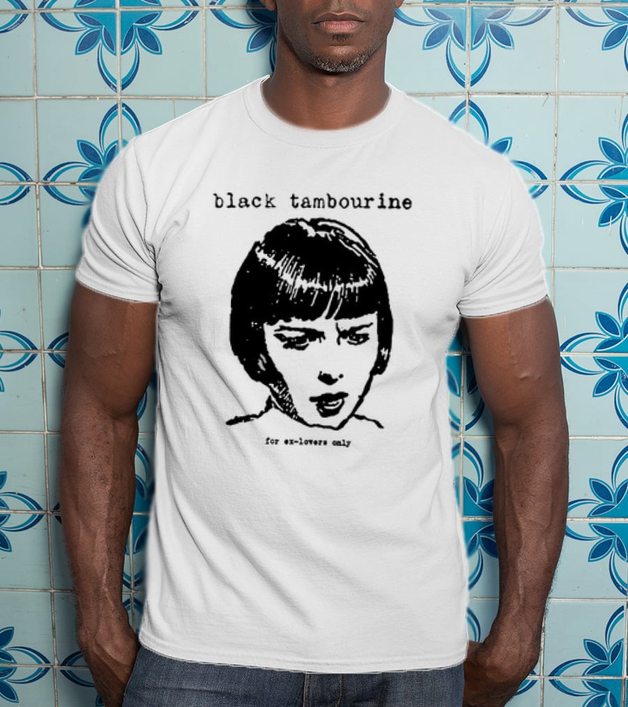 Black Tambourine For Ex Lovers Only Iconic T-Shirt