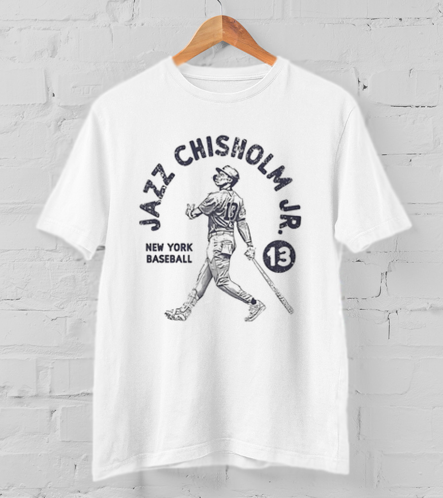 Jazz Chisholm Jr. New York Baseball Vintage 13 T-Shirt