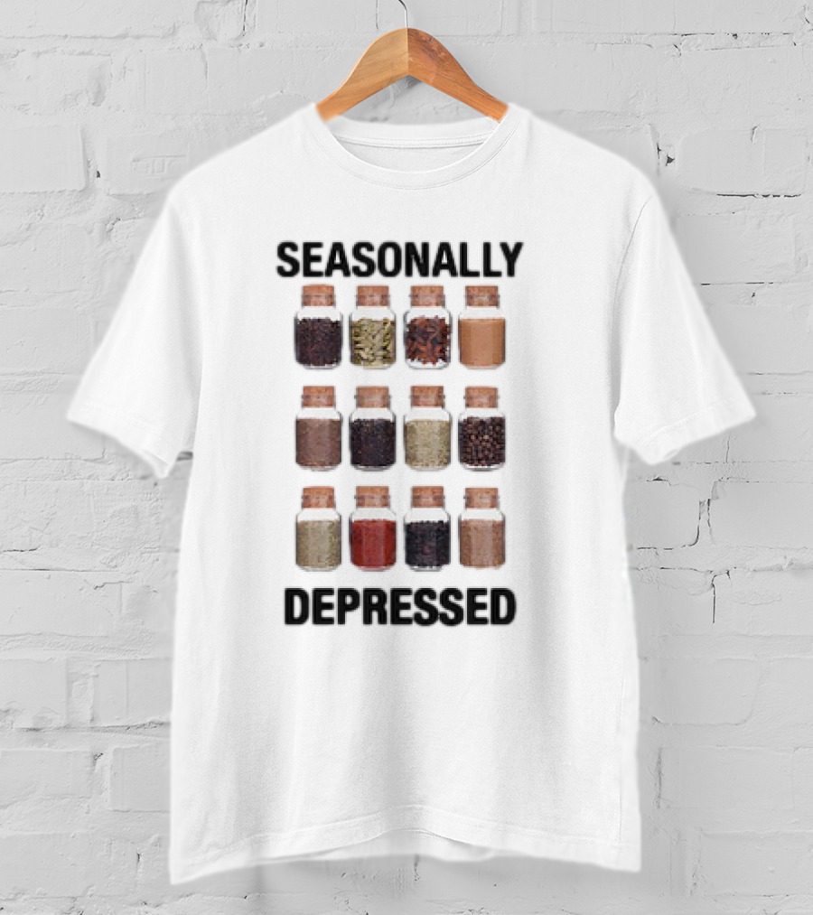 Seasonally Depressed Spice Jar Collection T-Shirt