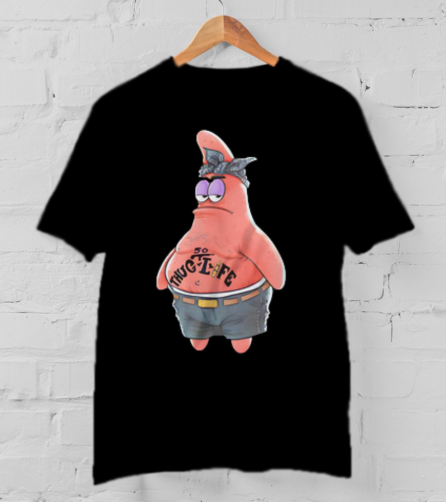 Patrick Star Thug Life So Gangster T-Shirt