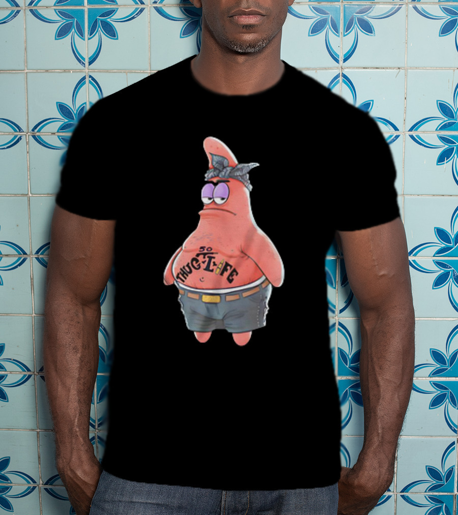 Patrick Star Thug Life So Gangster T-Shirt