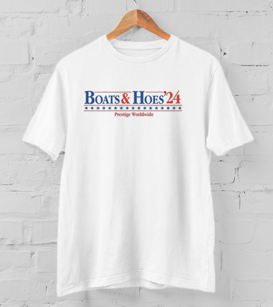 Boats And Hoes ’24 Prestige Worldwide Stars T-Shirt