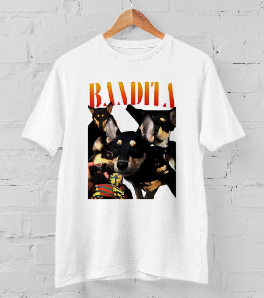 Bandita Dog Collage T-Shirt