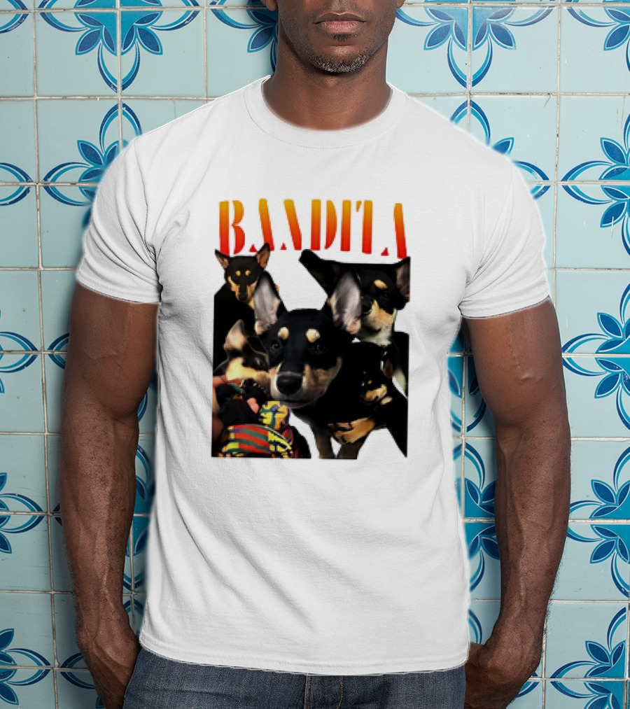Bandita Dog Collage T-Shirt