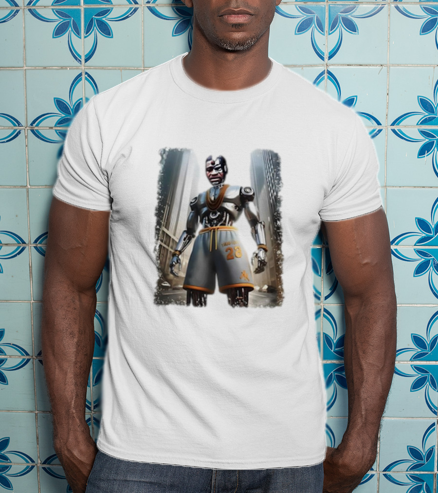 George Droyd 23 Robot Tribute In Loving Memory T-Shirt