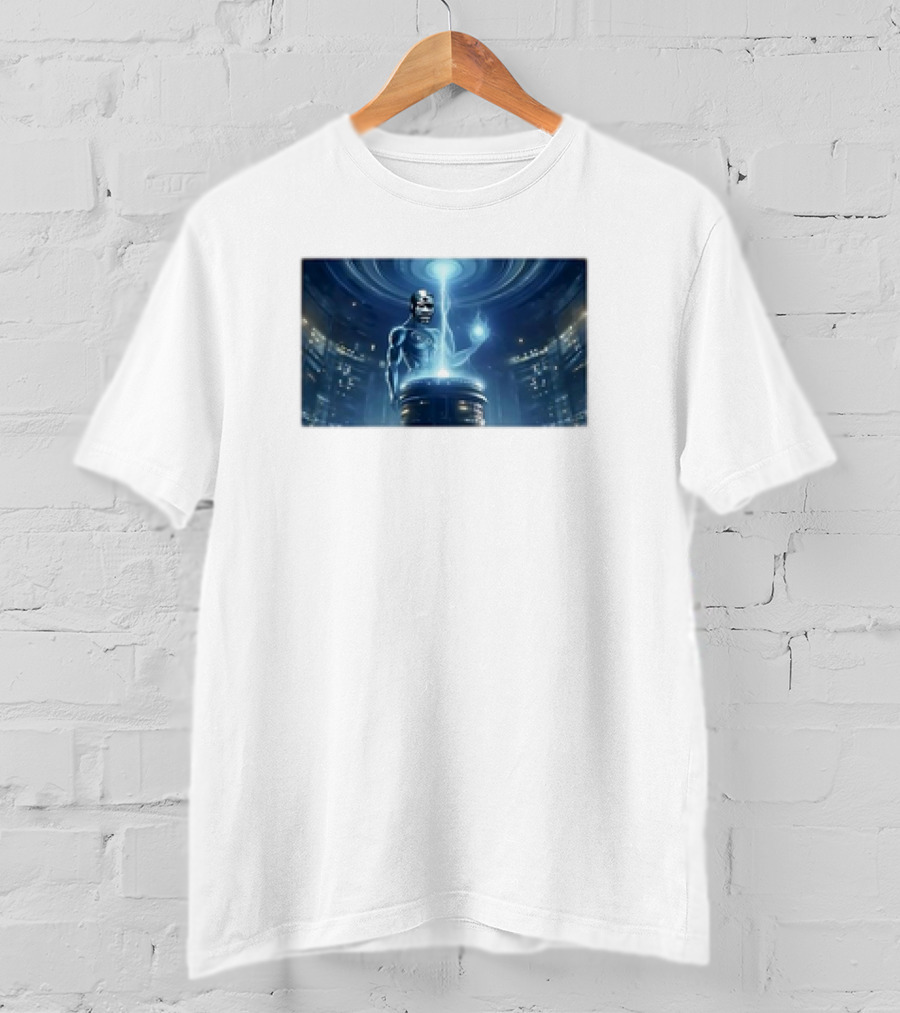George Droyd Futuristic Reactor Energy Core Image T-Shirt