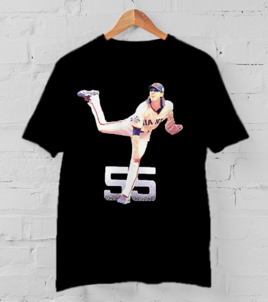 Tim Lincecum Giants Number 55 T-Shirt