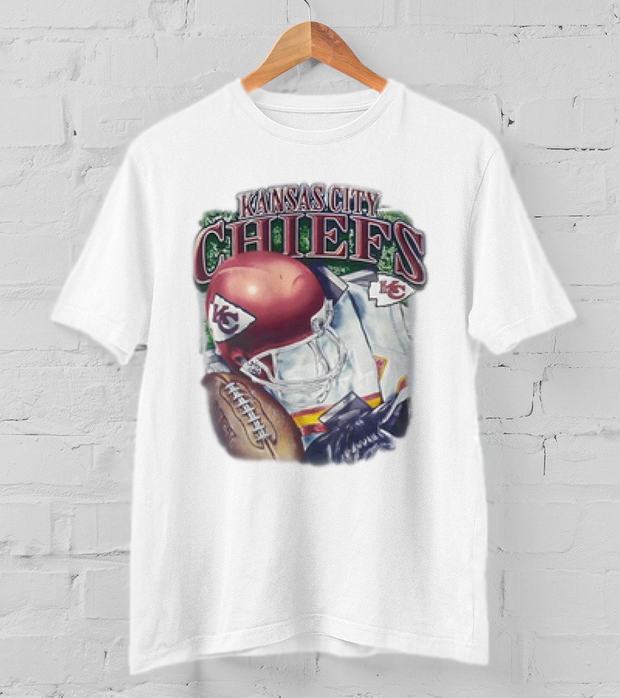 Kansas City Chiefs Helmet Football NFL KC Chiefs Est 1960 T-Shirt