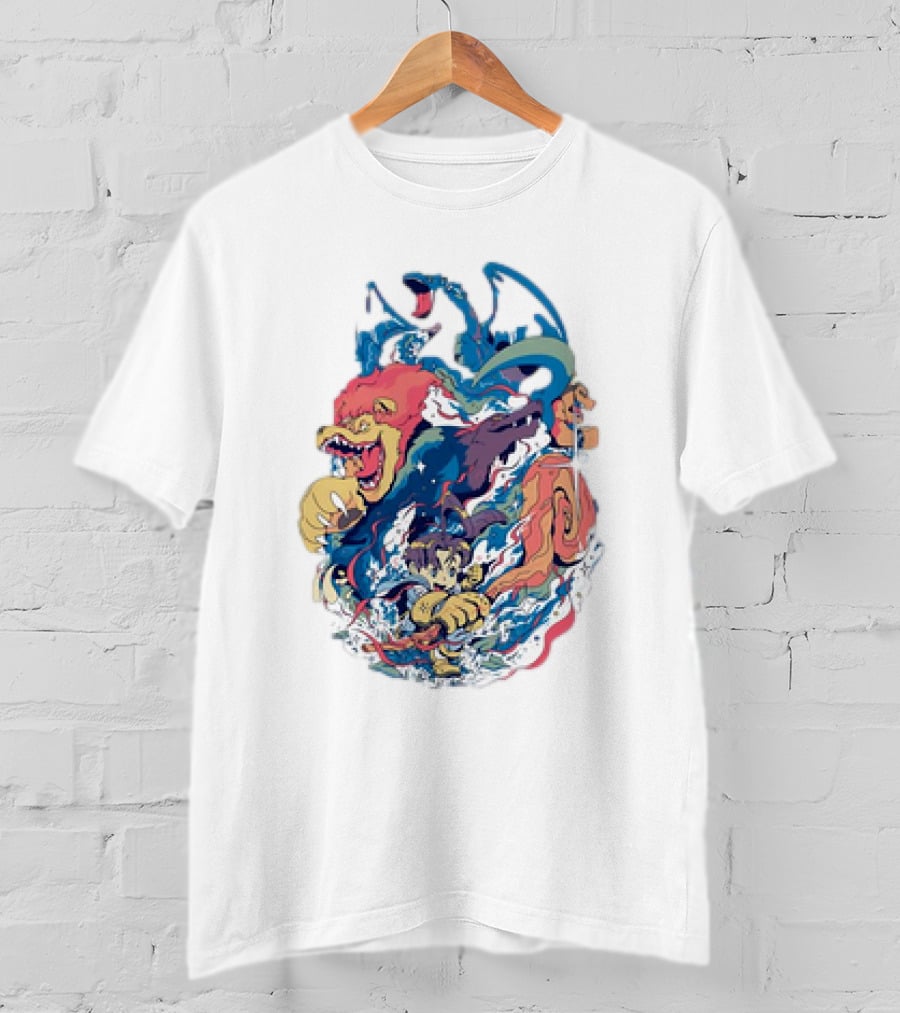 Quest 64 Magic 64 Elemental Beasts T-Shirt