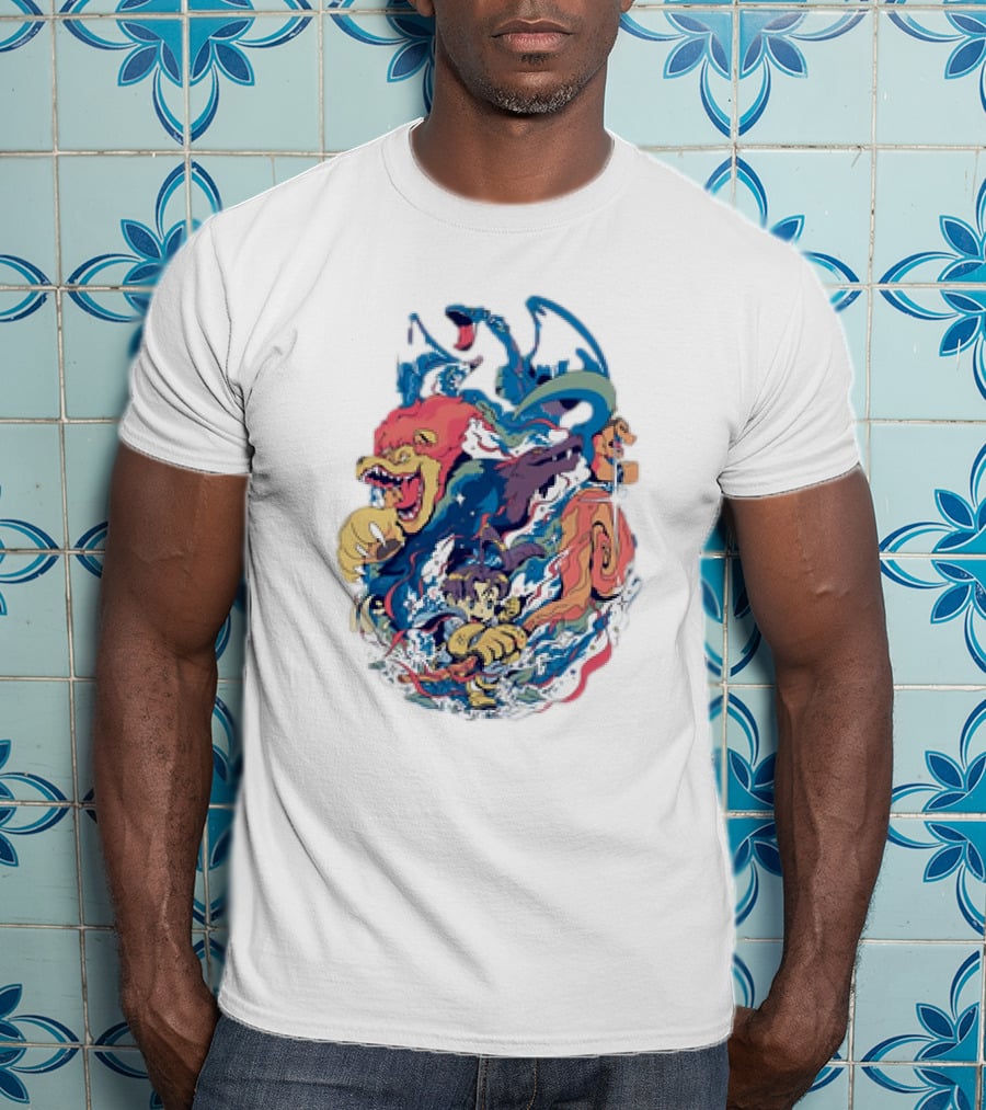Quest 64 Magic 64 Elemental Beasts T-Shirt