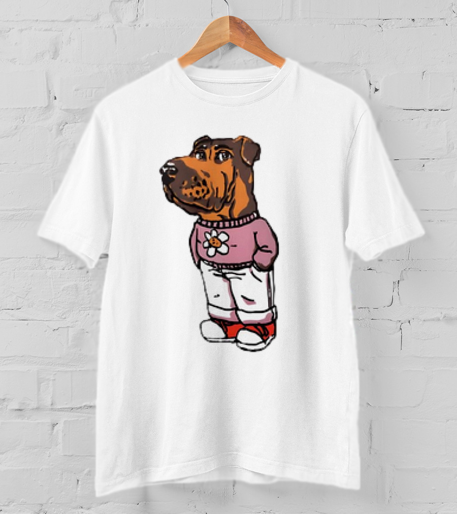 Space Dogs Chill Mable Flower T-Shirt