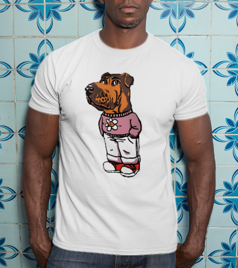 Space Dogs Chill Mable Flower T-Shirt