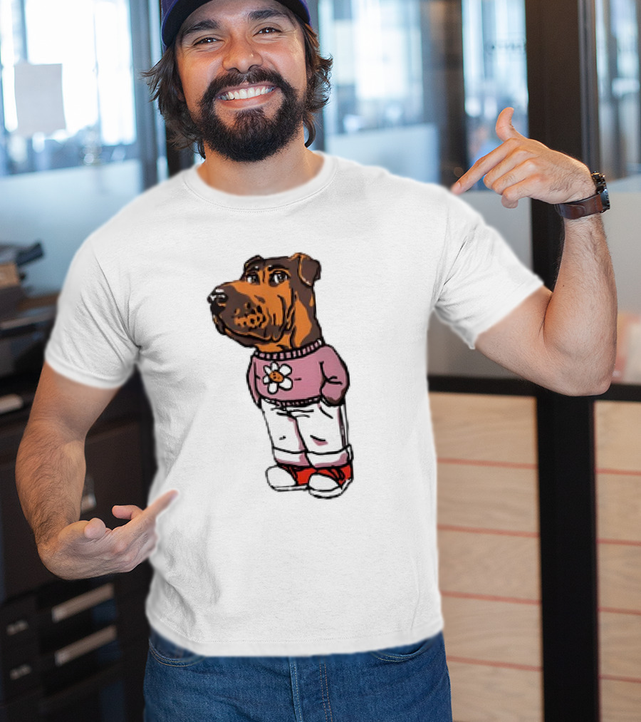 Space Dogs Chill Mable Flower T-Shirt