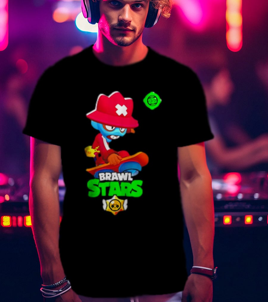 Ollie-G Skater Character Brawl Stars T-Shirt