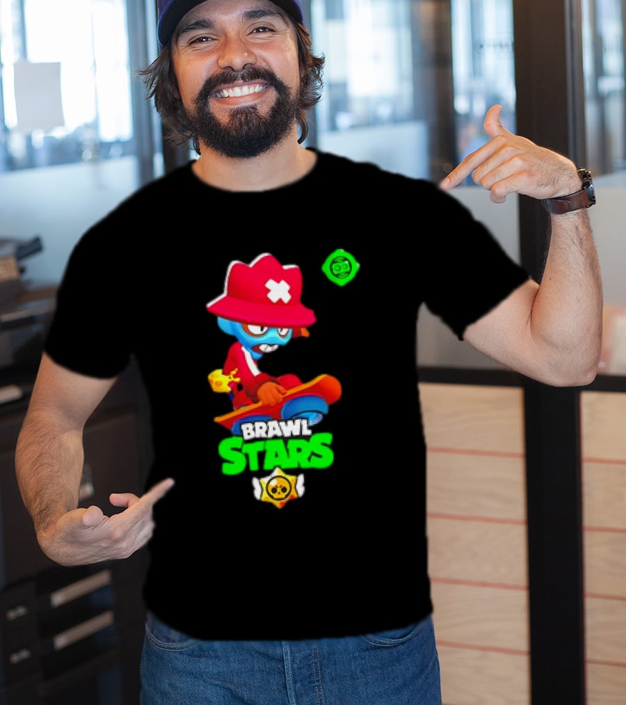 Ollie-G Skater Character Brawl Stars T-Shirt