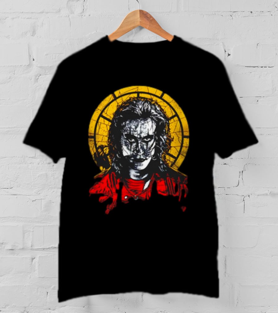The Crow Real Love Is Forever Iconic Dark Hero T-Shirt