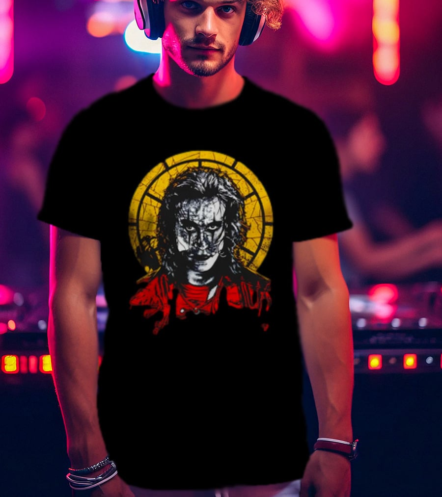 The Crow Real Love Is Forever Iconic Dark Hero T-Shirt