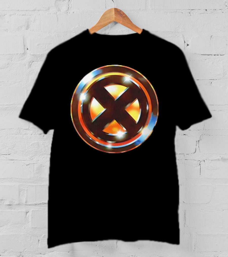 X-Men Logo X The 1989 Batman Mutants 1989 Logo Crossover T-Shirt
