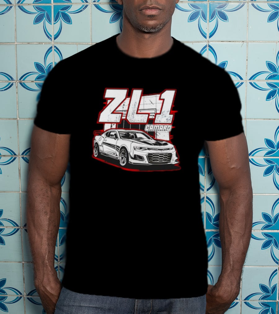 ZL1 Camaro Car Bold Classic T-Shirt