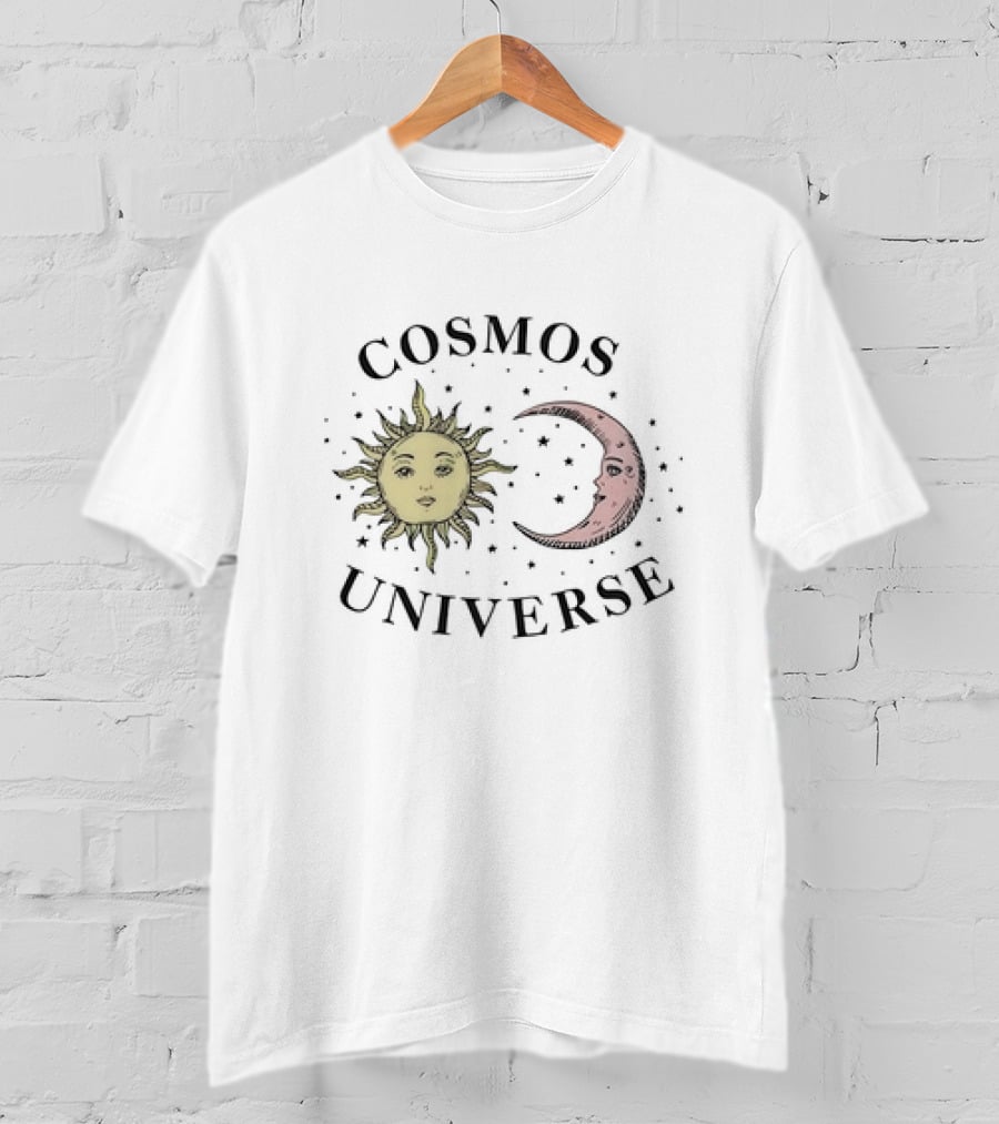 Cosmos Universe Sun Moon Star T-Shirt