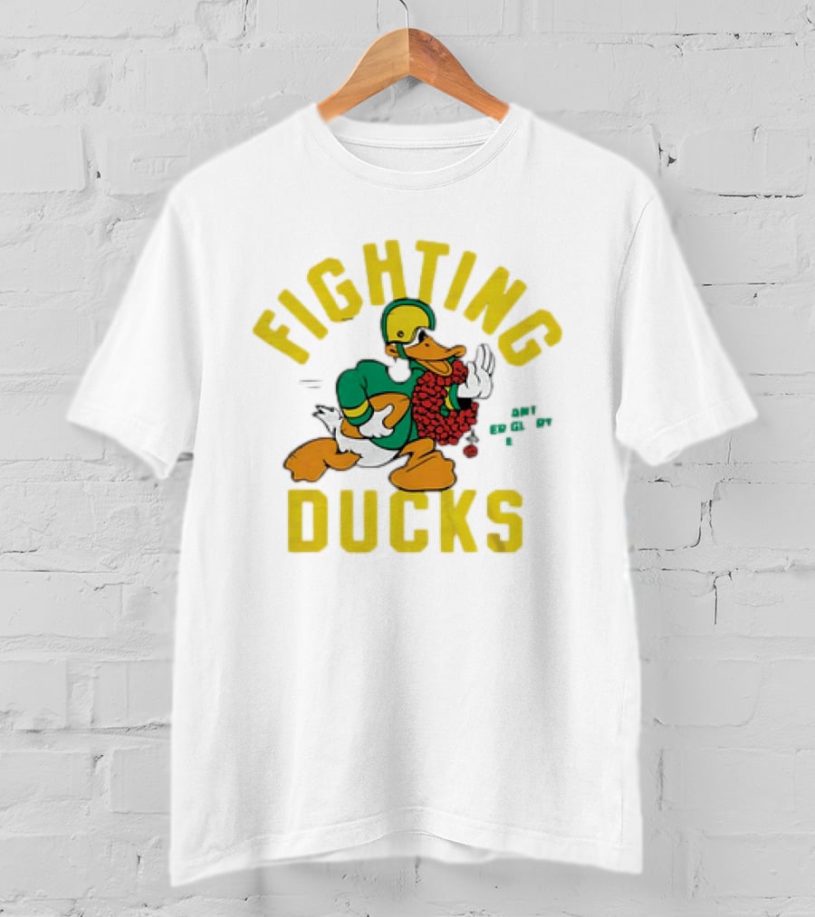 Fighting Ducks Oregon Ducks Chant Her Glory T-Shirt