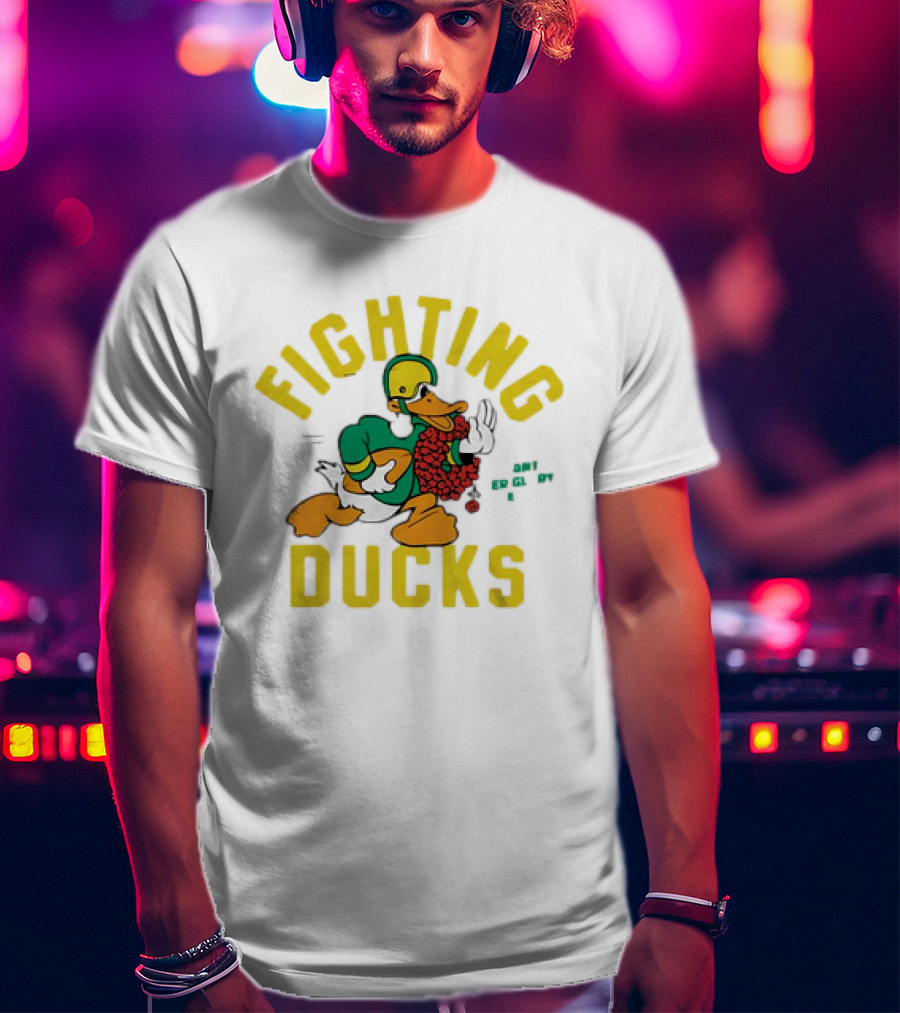 Fighting Ducks Oregon Ducks Chant Her Glory T-Shirt