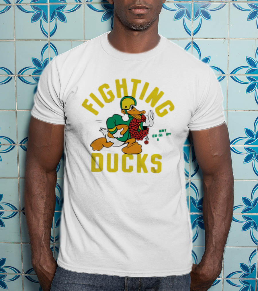 Fighting Ducks Oregon Ducks Chant Her Glory T-Shirt