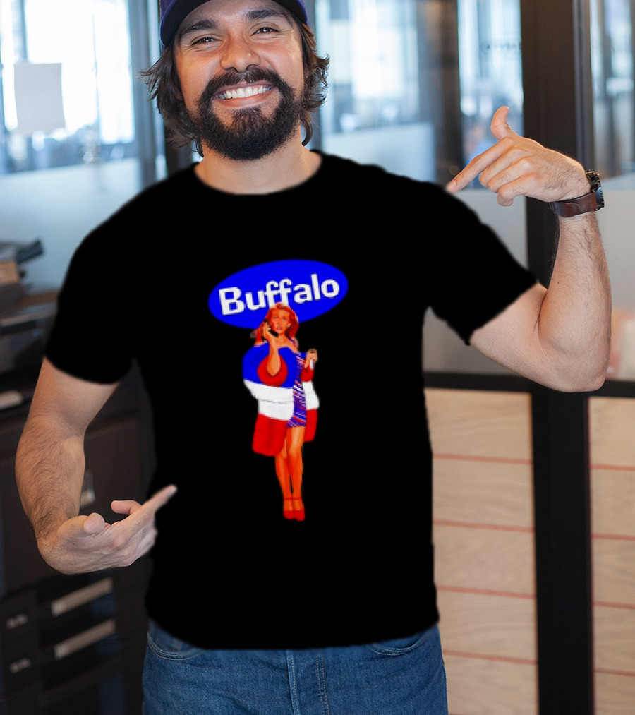 Buffalo Clueless Mafia Cher Iconic Look In Red White Blue T-Shirt