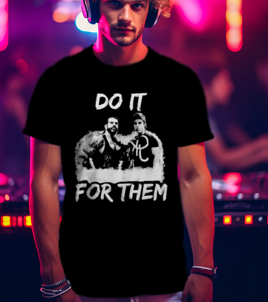Do It For Them Retro Fitness Inspiration T-Shirt
