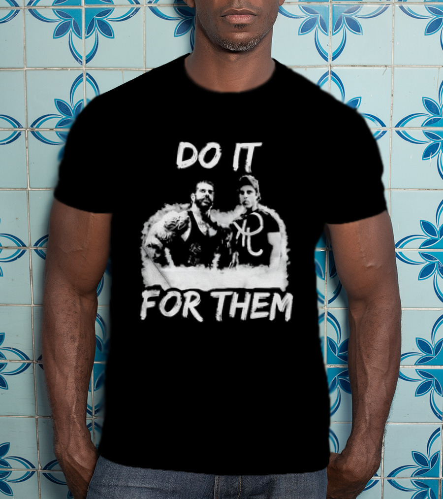 Do It For Them Retro Fitness Inspiration T-Shirt