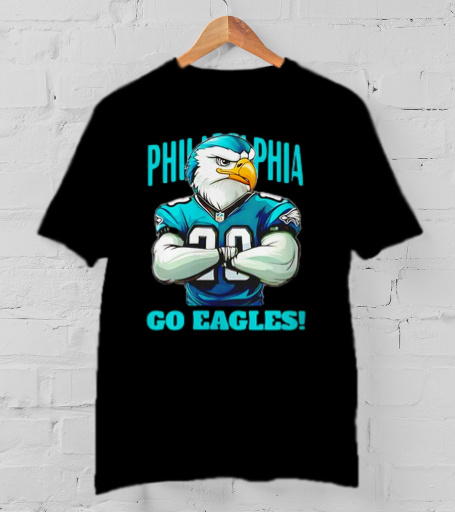 Philadelphia Eagles Mascot Go Eagles NFL Football T-Shirt