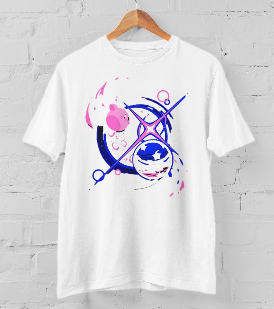 Kirby Oyasumi Celestial Moon Stars Dream T-Shirt