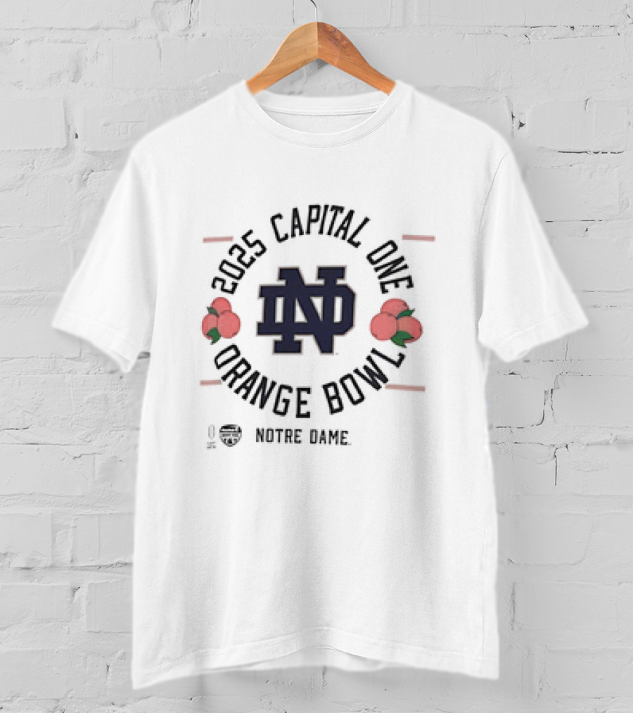 2025 Capital One Orange Bowl ND Notre Dame T-Shirt