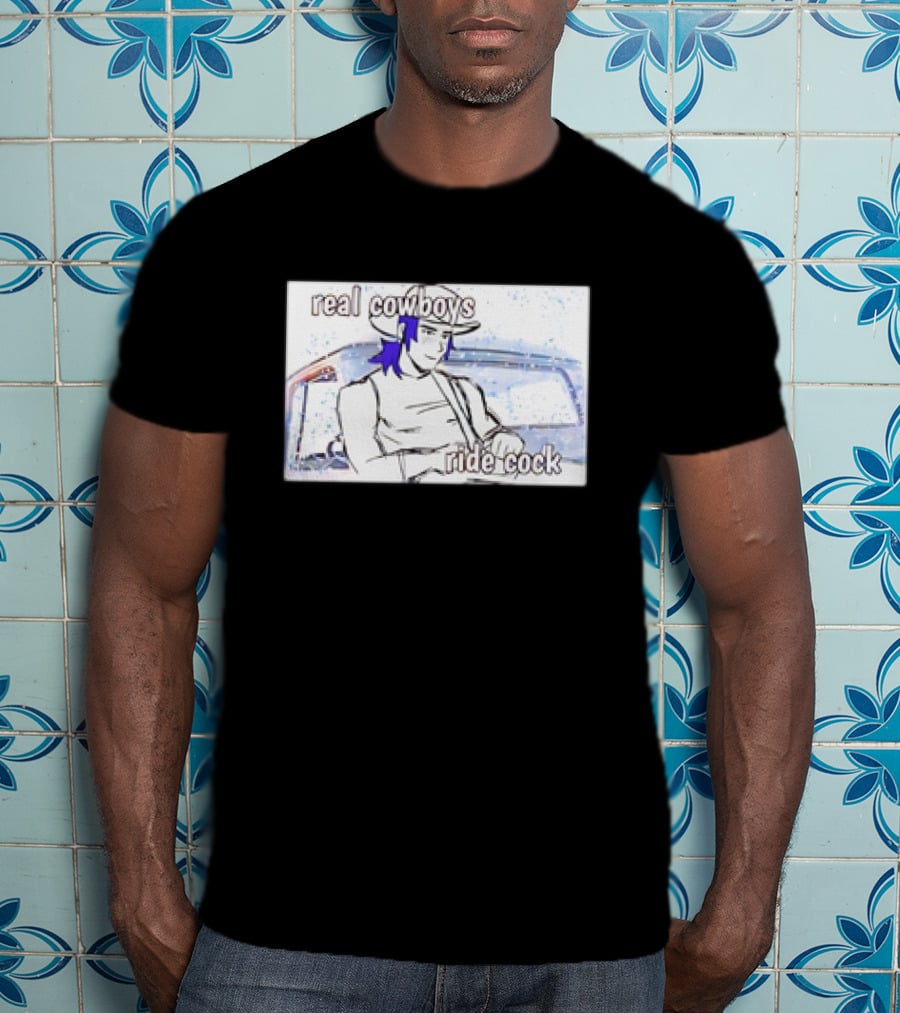 Real Cowboys Ride Cock Summer Manhwa T-Shirt