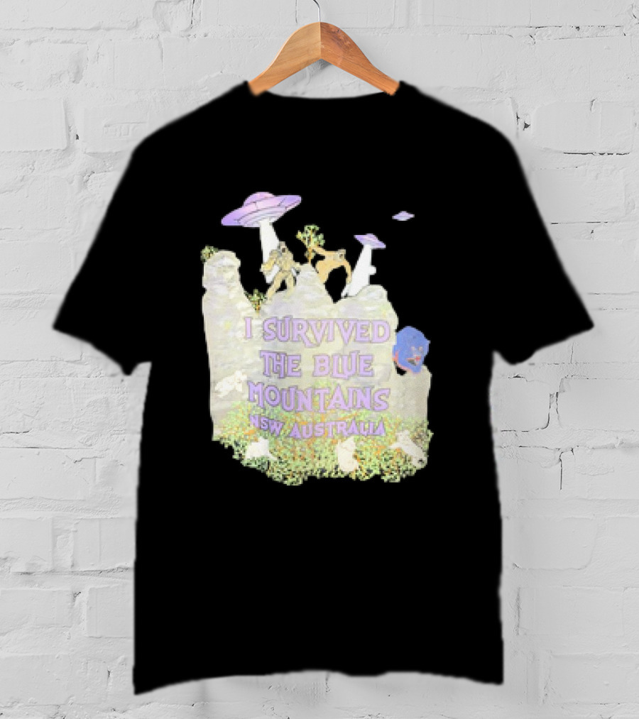 I Survived UFO Encounter In The Blue Mountains NSW Australia T-Shirt
