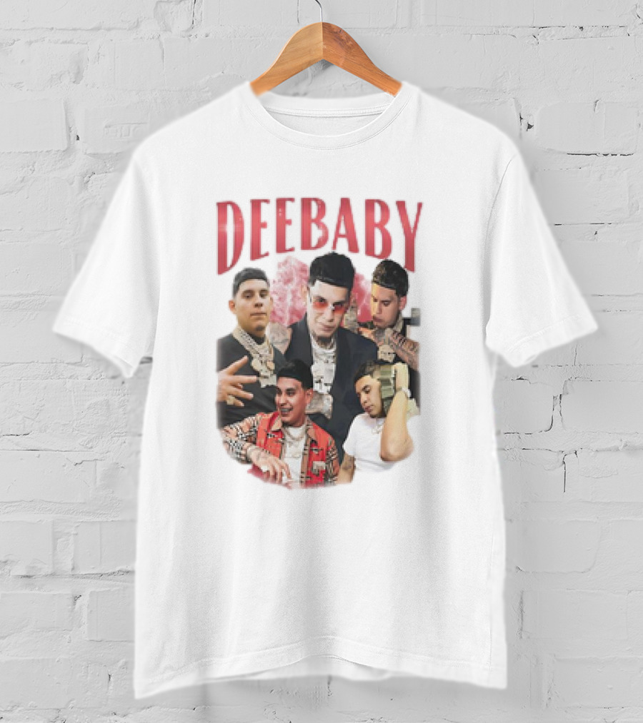 DEEBABY Collage With Jewelry Style Motifs T-Shirt
