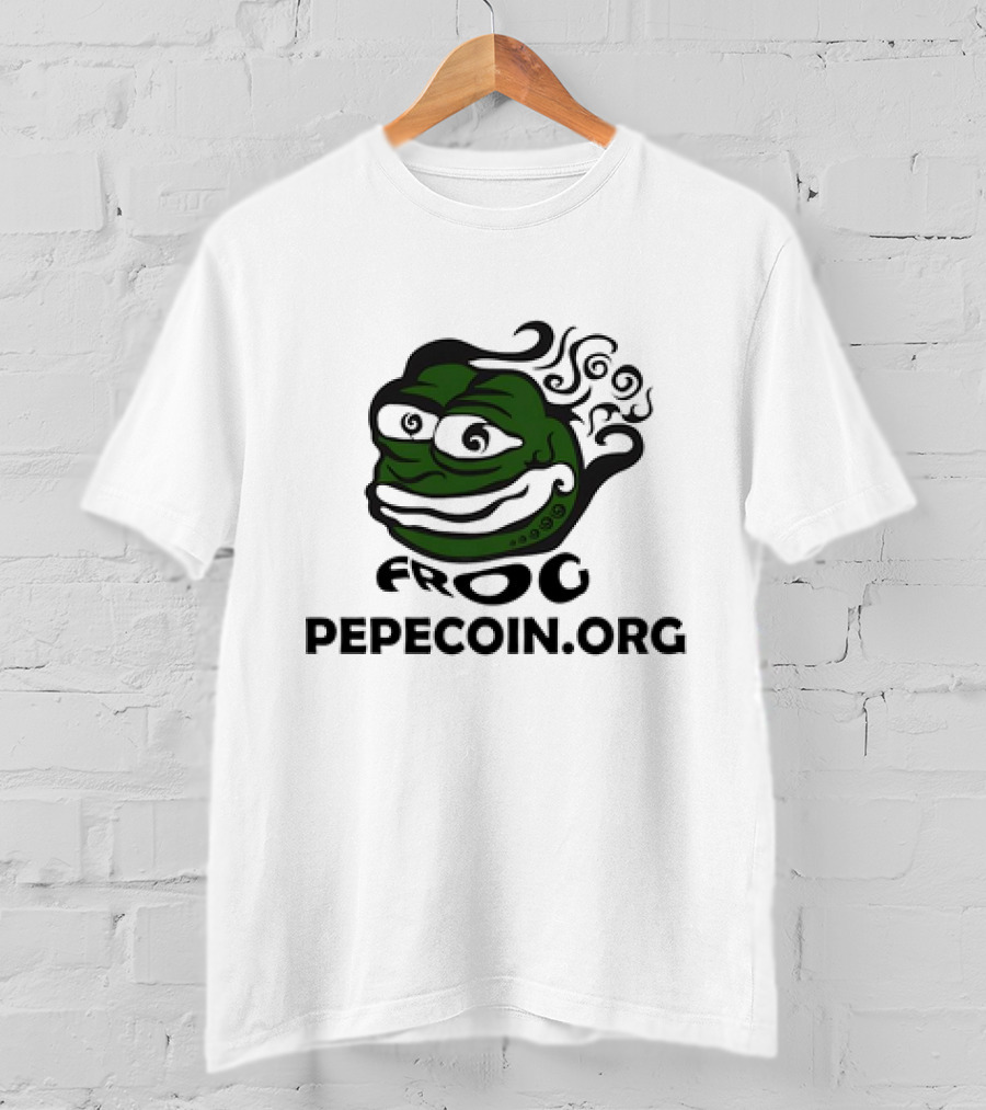 Frog Pepecoin.org Pepethefrogger T-Shirt