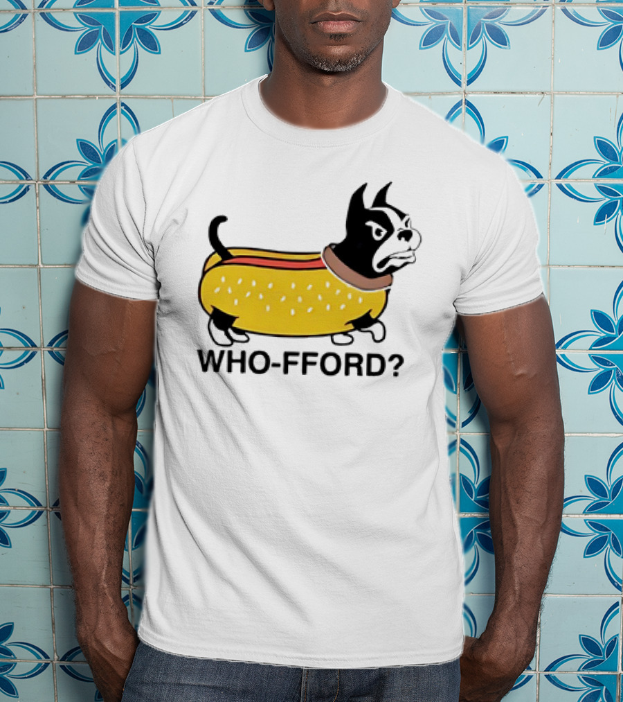 Furman Paladins Who-fford Hot Dog Bulldog T-Shirt