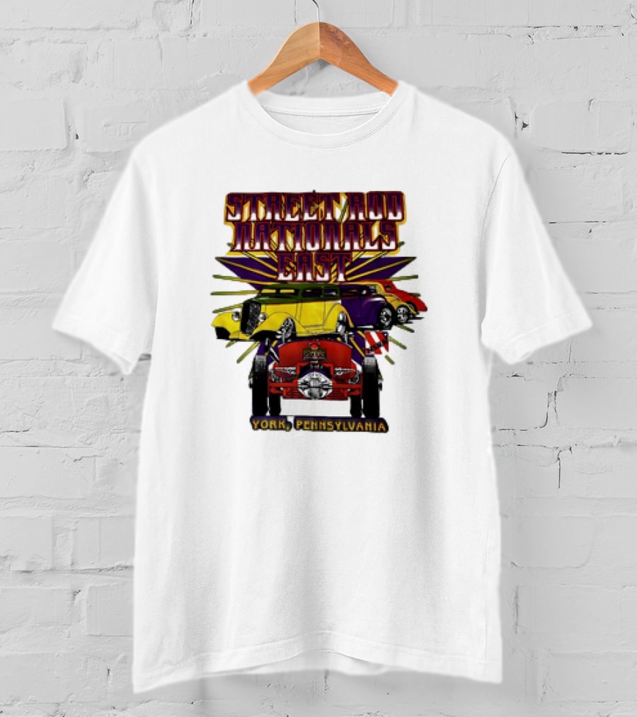 Street Rod Nationals East York Pennsylvania 2005 Vintage Car T-Shirt