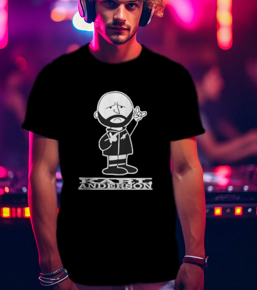 Karl Anderson Cartoon Classic Gesture T-Shirt