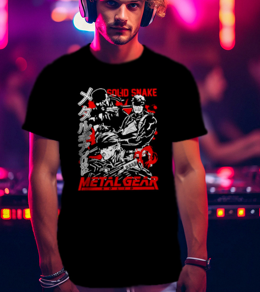 Solid Snake Metal Gear T-Shirt