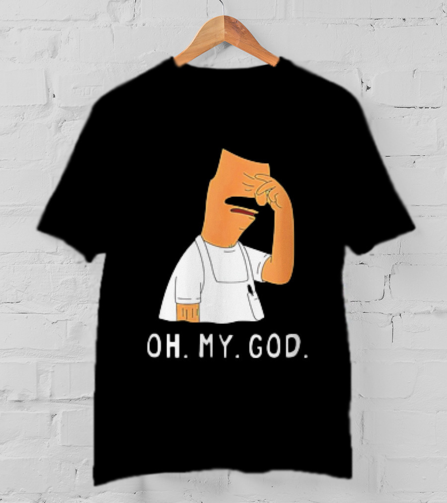Bob’s Burgers Oh My God Facepalm Expression T-Shirt