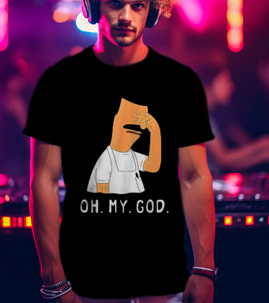 Bob’s Burgers Oh My God Facepalm Expression T-Shirt