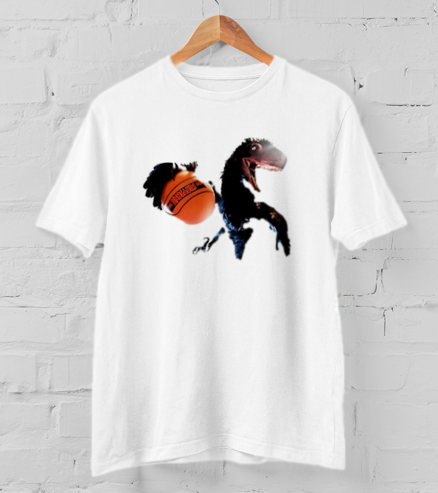 Deinonychus Basketball Action T-Shirt