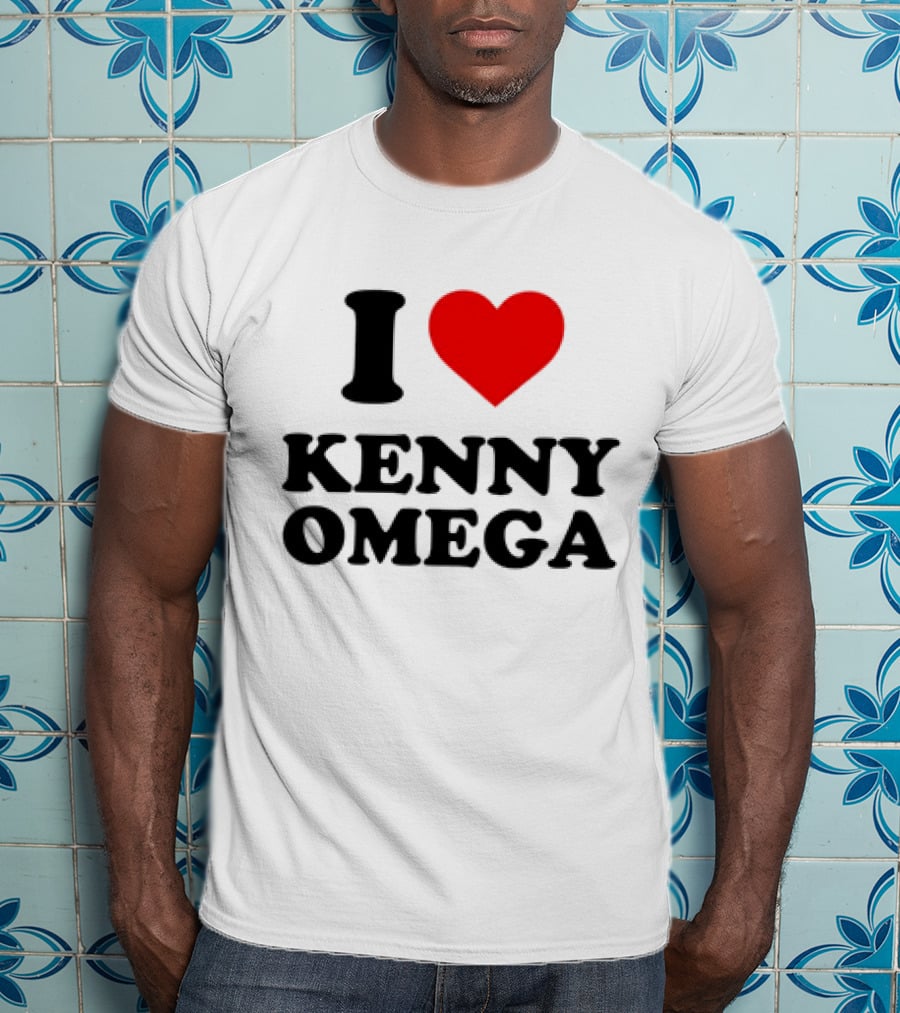 I Heart Kenny Omega Wrestler T-Shirt