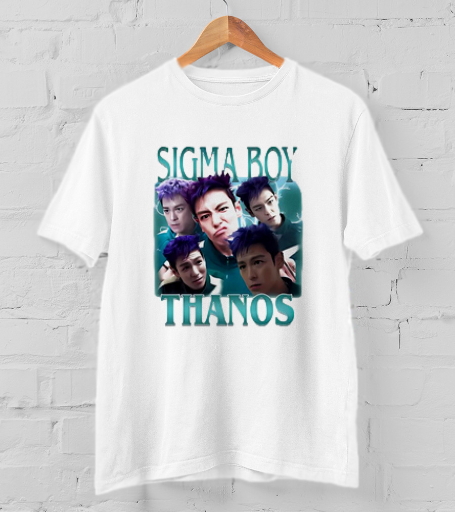 Sigma Boy Thanos Squid Game Faces T-Shirt