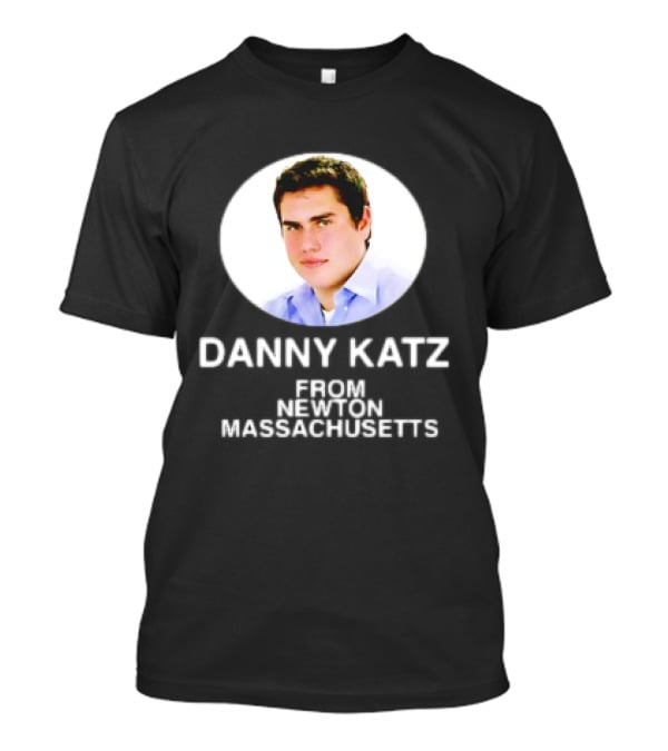 Danny Katz From Newton Massachusetts Portrait Image T-Shirt